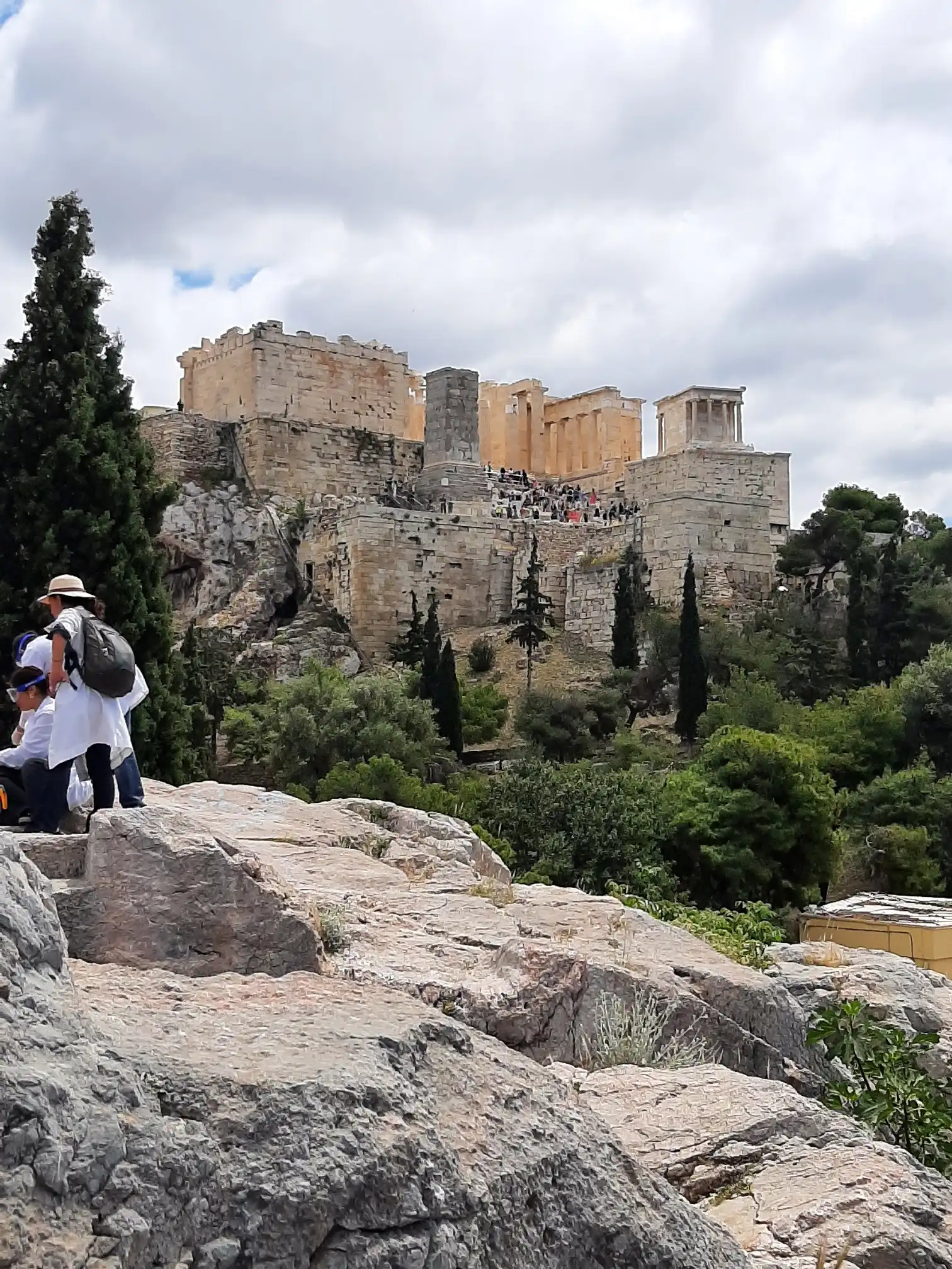 Athen - Stadt von oben Akropolis (2024)